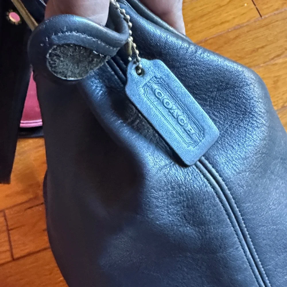 Coach Midnight Black Hobo Bag - Picture 3 of 6